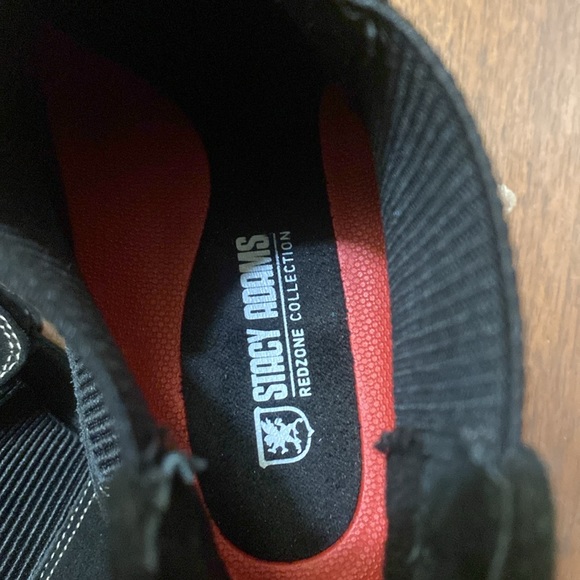 Nwt Stacey Adam’s  micro suede black men’s shoe - Picture 4 of 5